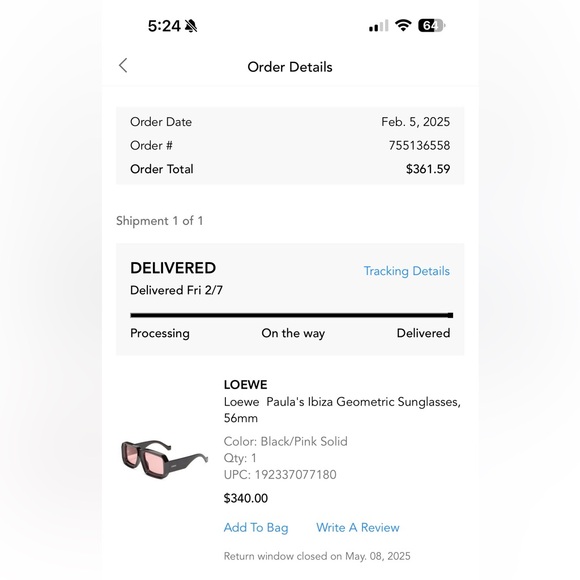 Loewe Paula’s Ibiza Square Frame - Picture 5 of 5